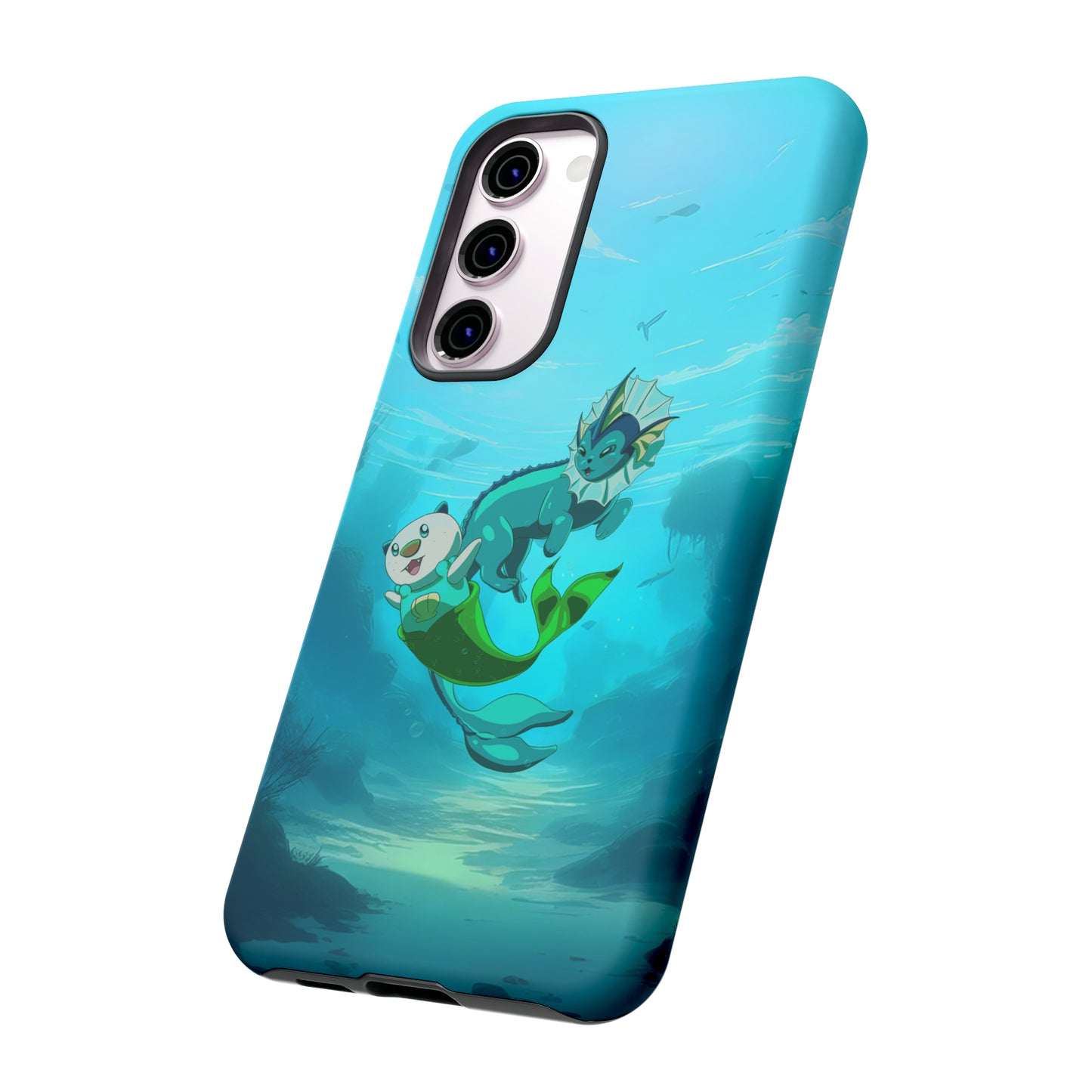 Aquatic Friends Phone Case – Oshawott & Vaporeon