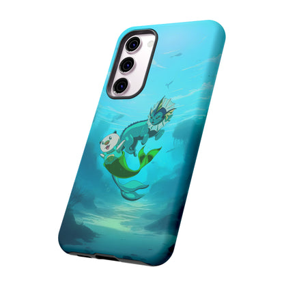 Aquatic Friends Phone Case – Oshawott & Vaporeon