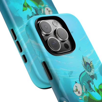 Aquatic Friends Phone Case – Oshawott & Vaporeon