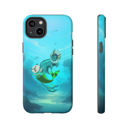 Aquatic Friends Phone Case – Oshawott & Vaporeon