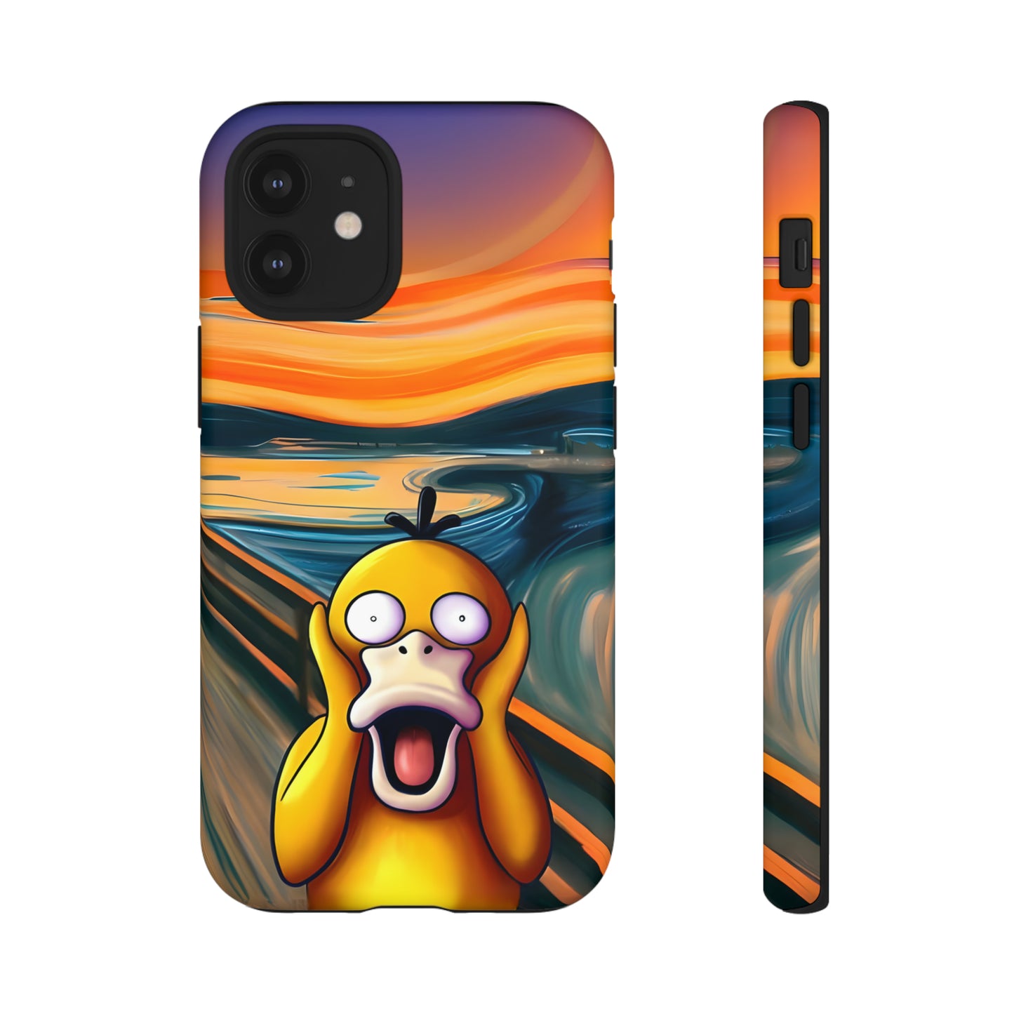 Psyduck's Scream Phone Case – A Whimsical Artistic Touch