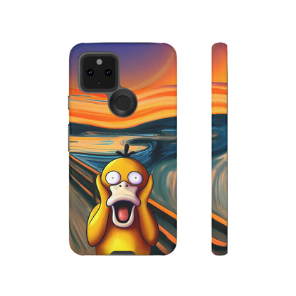 Psyduck's Scream Phone Case – A Whimsical Artistic Touch