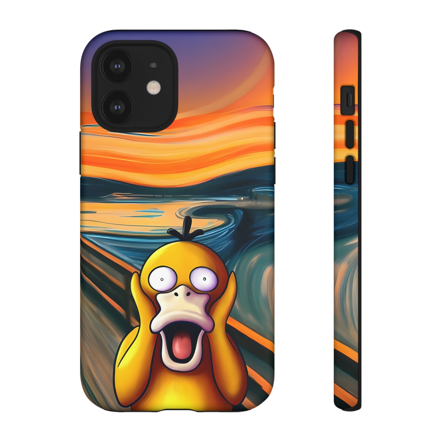 Psyduck's Scream Phone Case – A Whimsical Artistic Touch