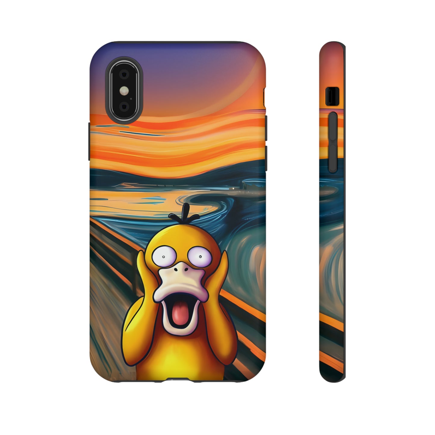 Psyduck's Scream Phone Case – A Whimsical Artistic Touch