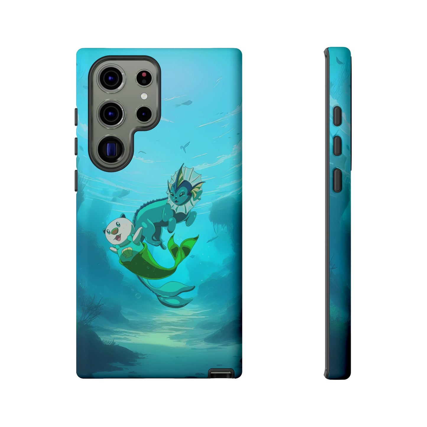 Aquatic Friends Phone Case – Oshawott & Vaporeon