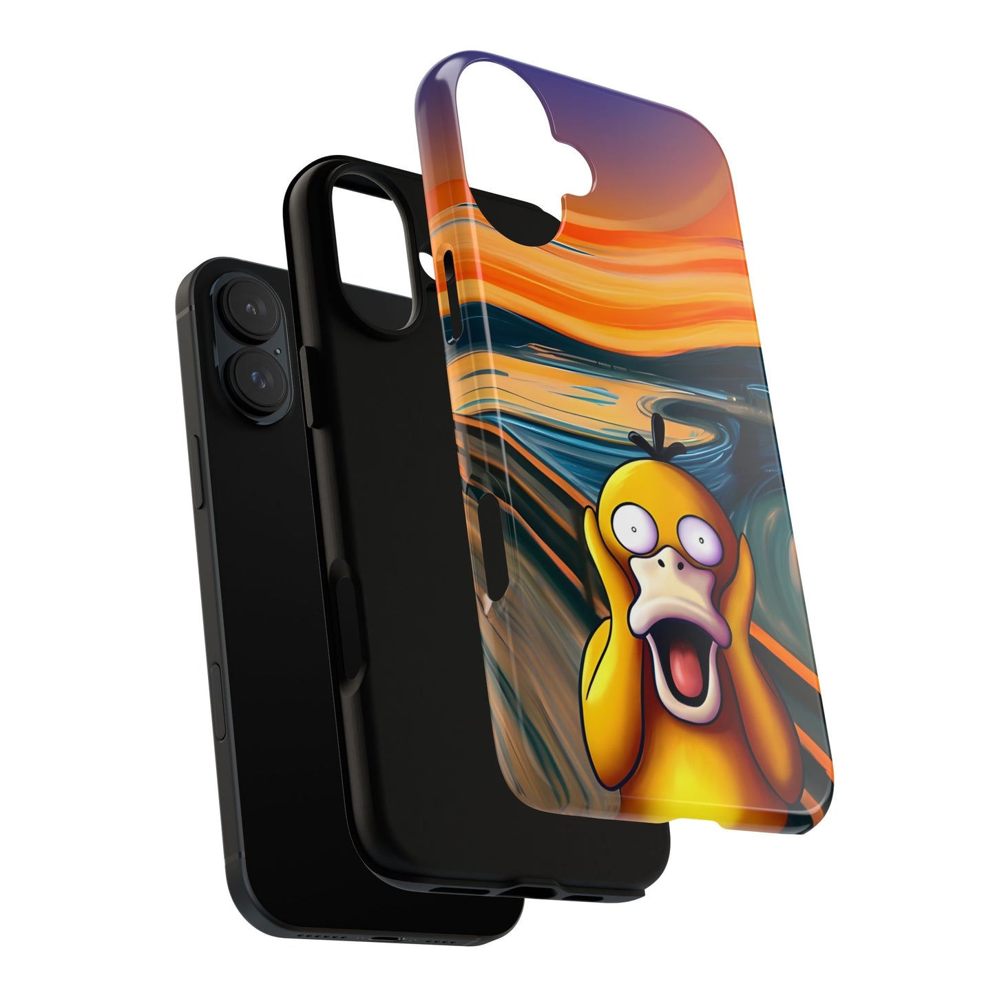 Psyduck's Scream Phone Case – A Whimsical Artistic Touch