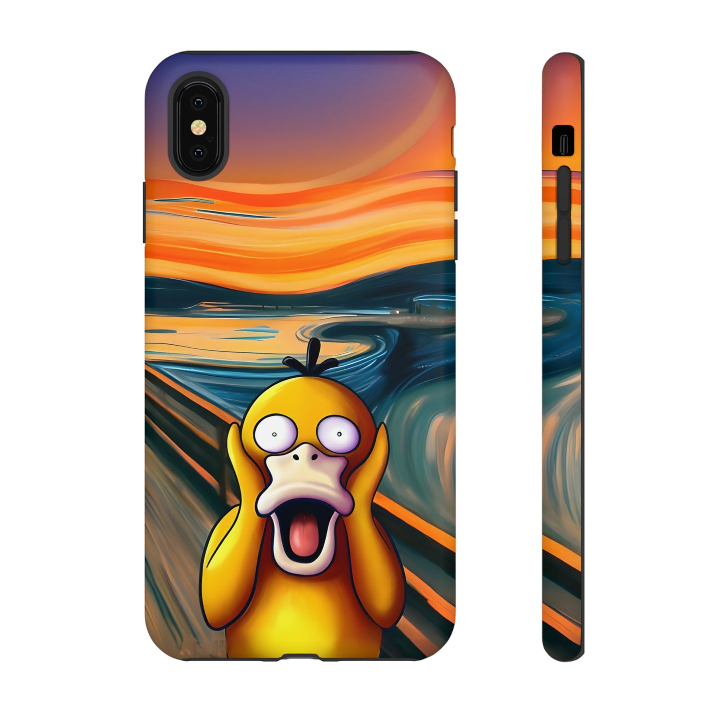 Psyduck's Scream Phone Case – A Whimsical Artistic Touch