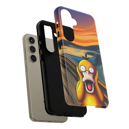 Psyduck's Scream Phone Case – A Whimsical Artistic Touch