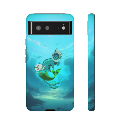 Aquatic Friends Phone Case – Oshawott & Vaporeon