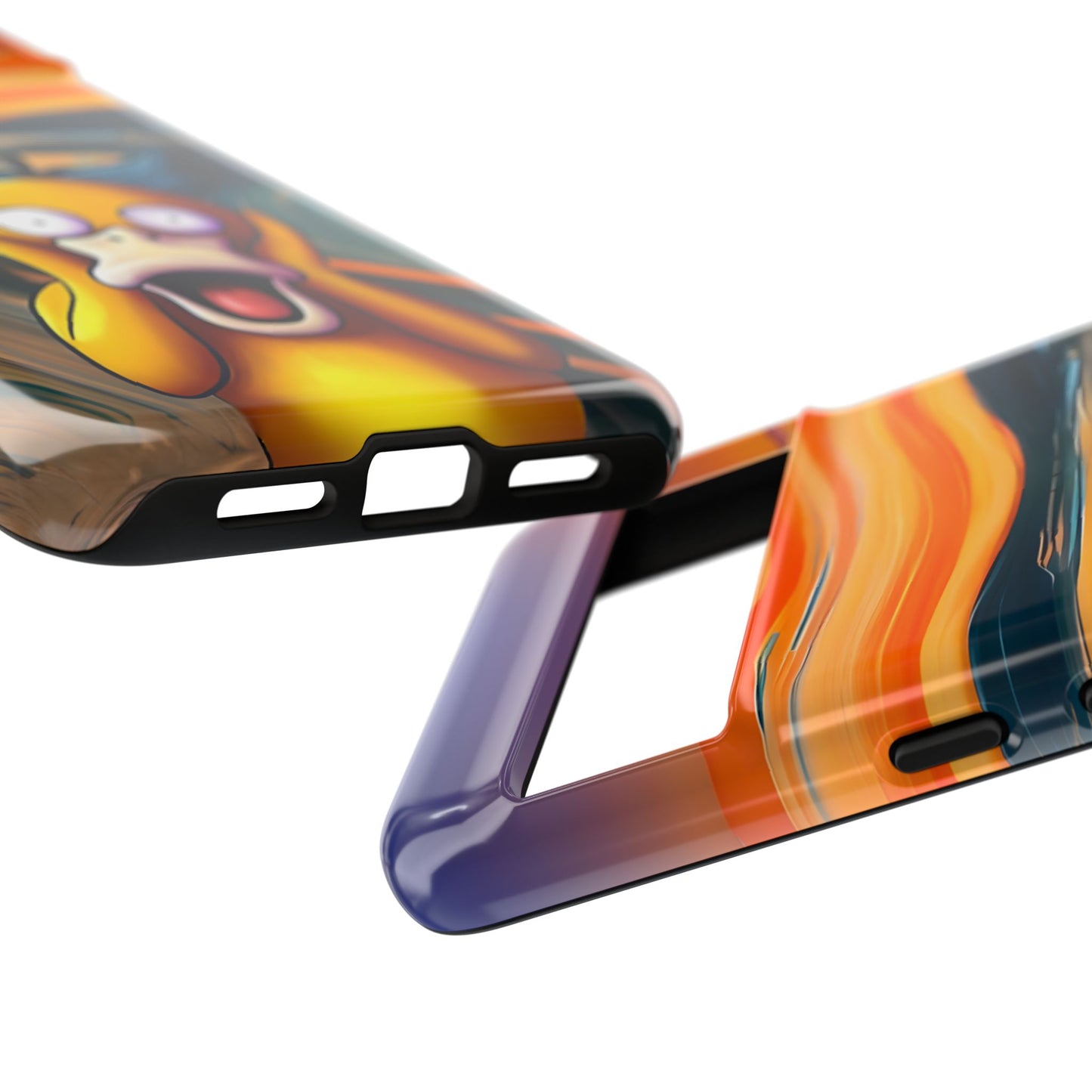 Psyduck's Scream Phone Case – A Whimsical Artistic Touch