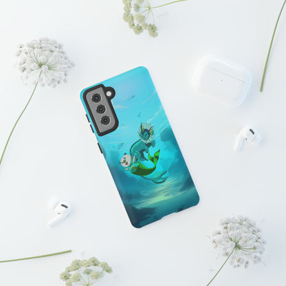 Aquatic Friends Phone Case – Oshawott & Vaporeon