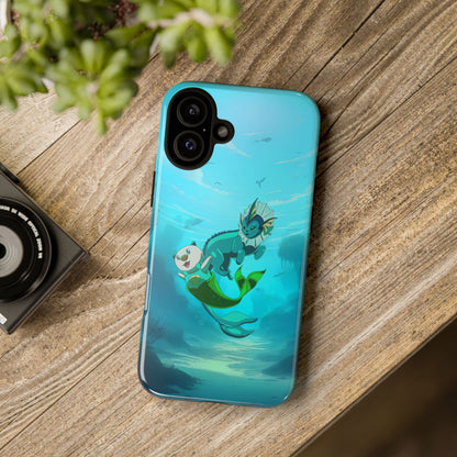 Aquatic Friends Phone Case – Oshawott & Vaporeon