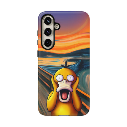 Psyduck's Scream Phone Case – A Whimsical Artistic Touch