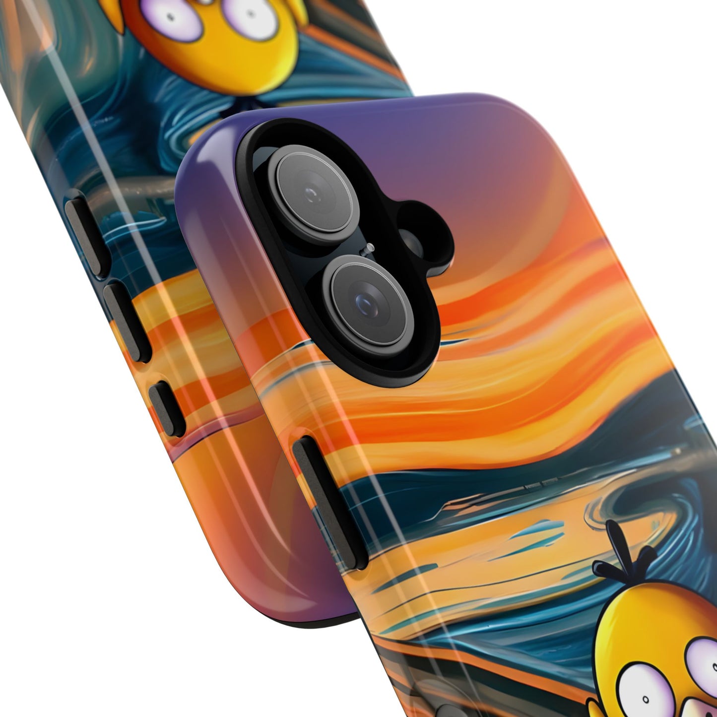Psyduck's Scream Phone Case – A Whimsical Artistic Touch