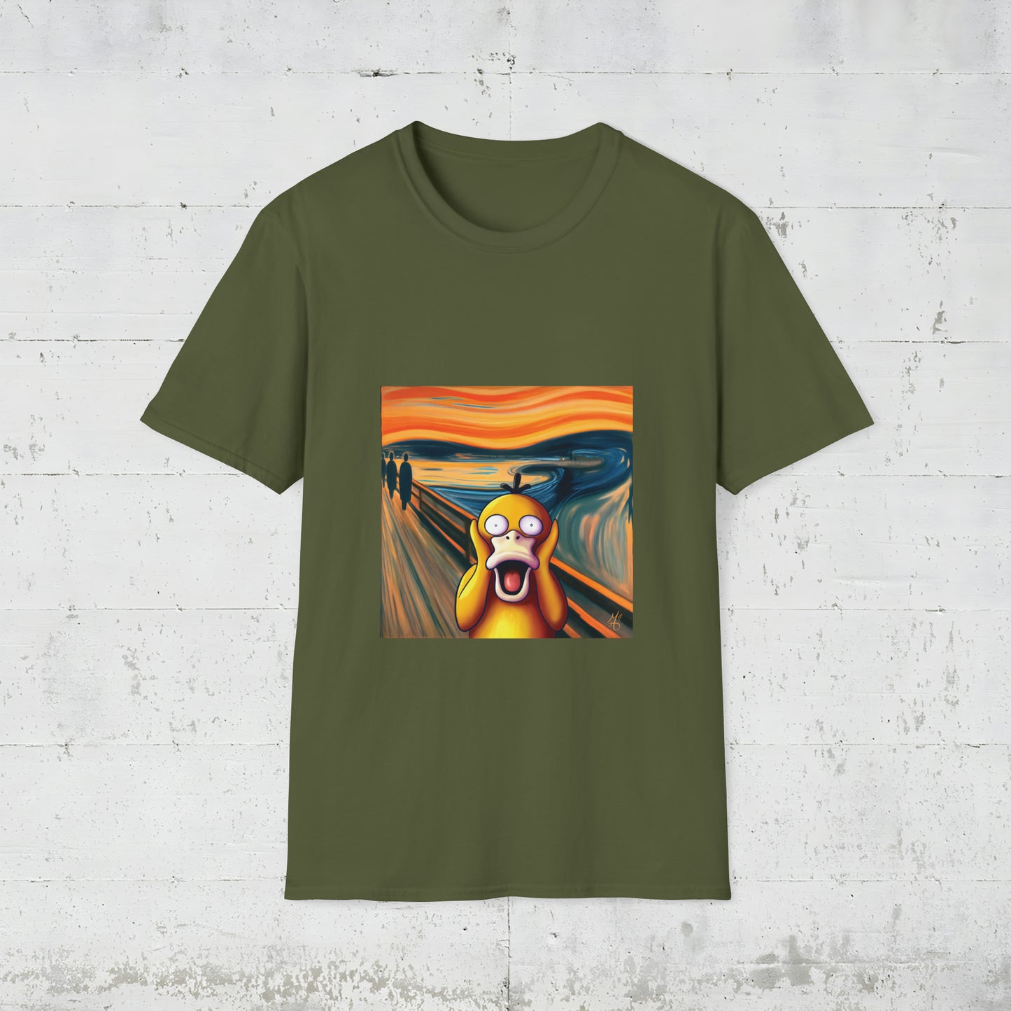 The Scream - Psyduck's Version T-Shirt