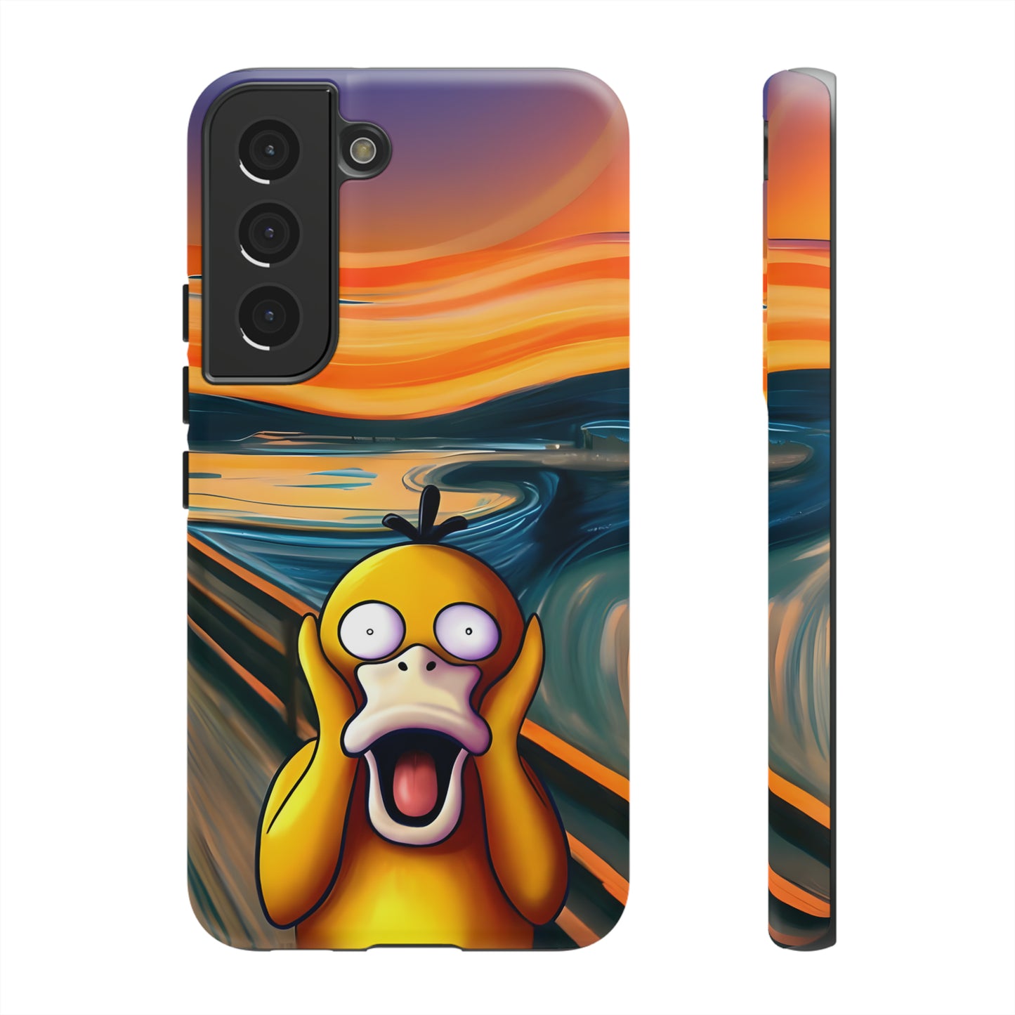 Psyduck's Scream Phone Case – A Whimsical Artistic Touch