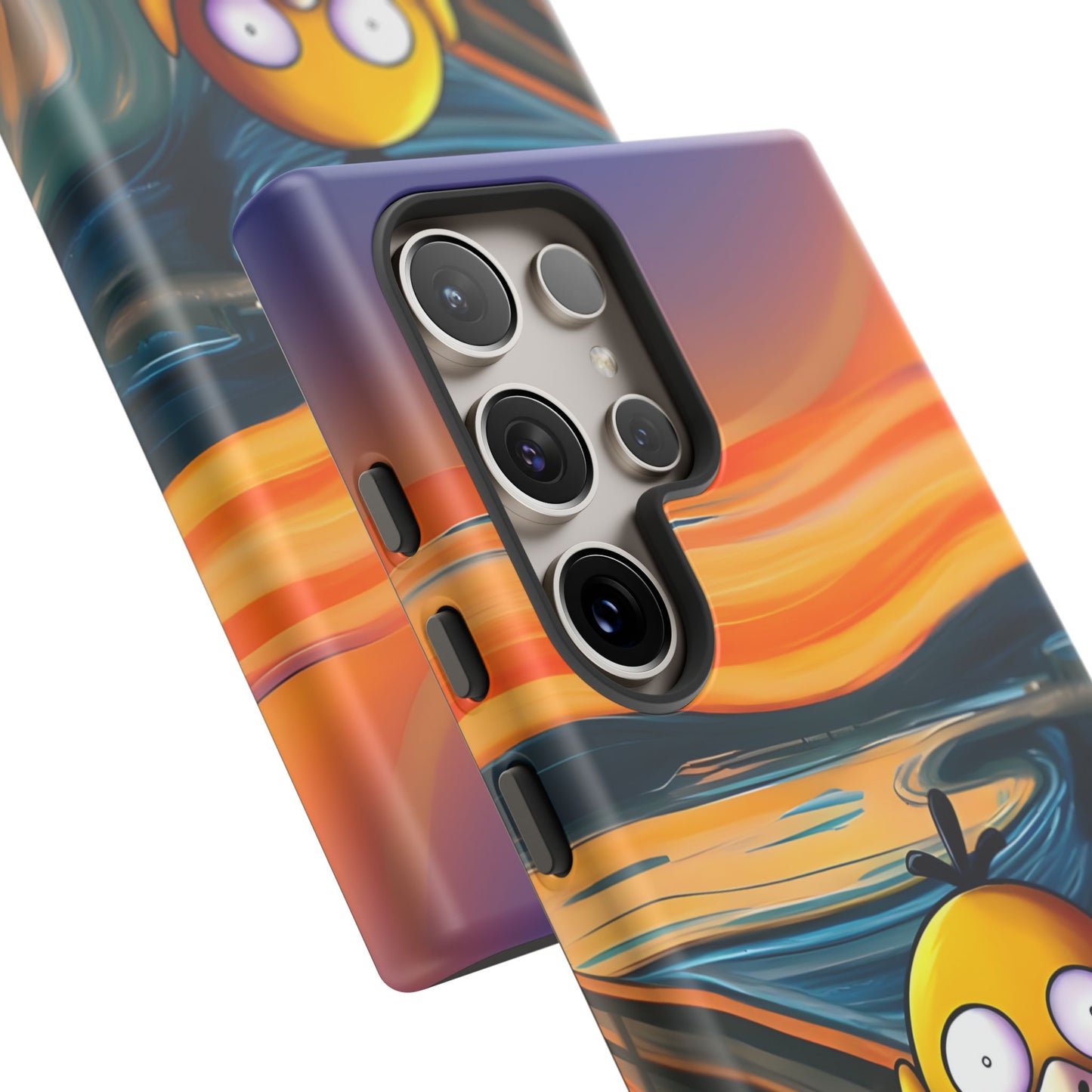 Psyduck's Scream Phone Case – A Whimsical Artistic Touch