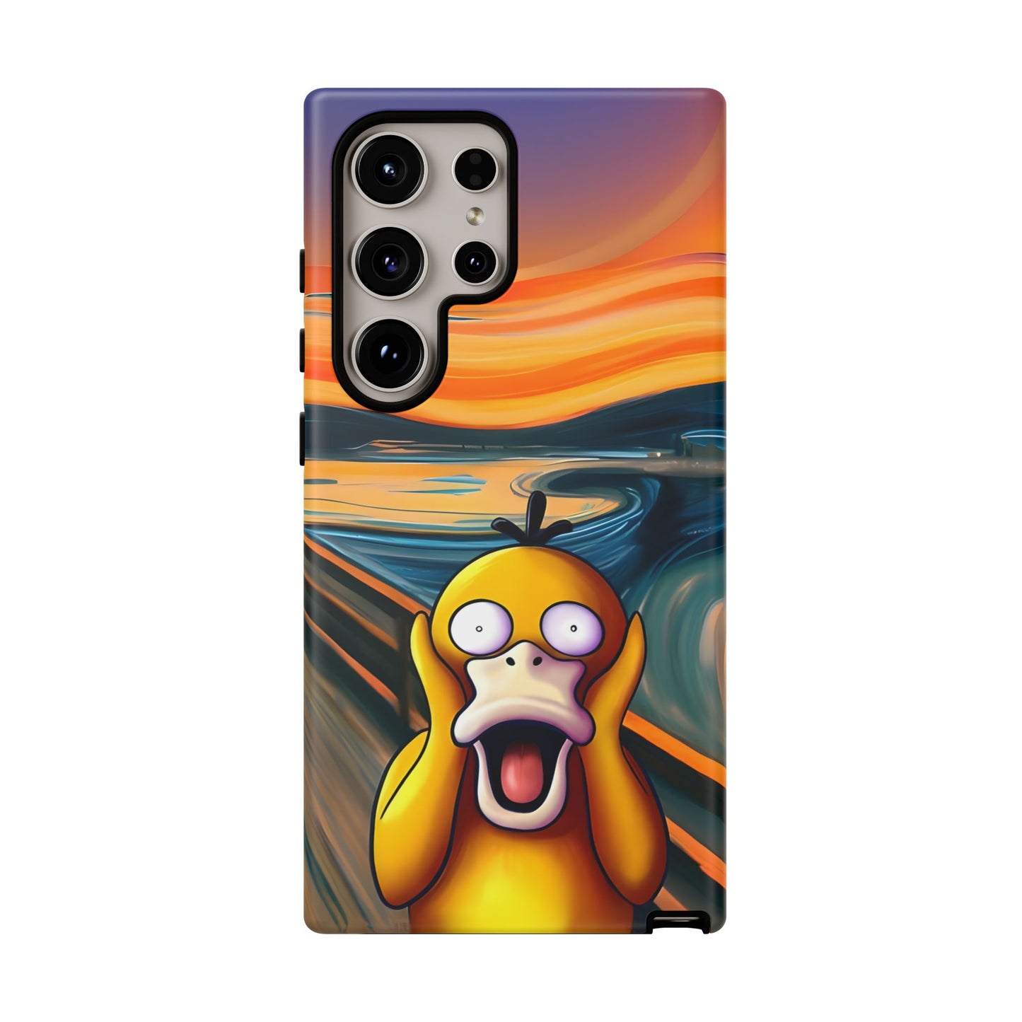 Psyduck's Scream Phone Case – A Whimsical Artistic Touch