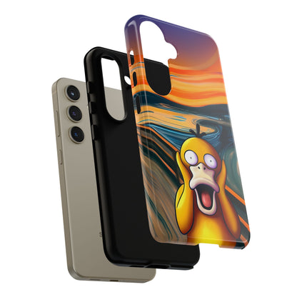 Psyduck's Scream Phone Case – A Whimsical Artistic Touch