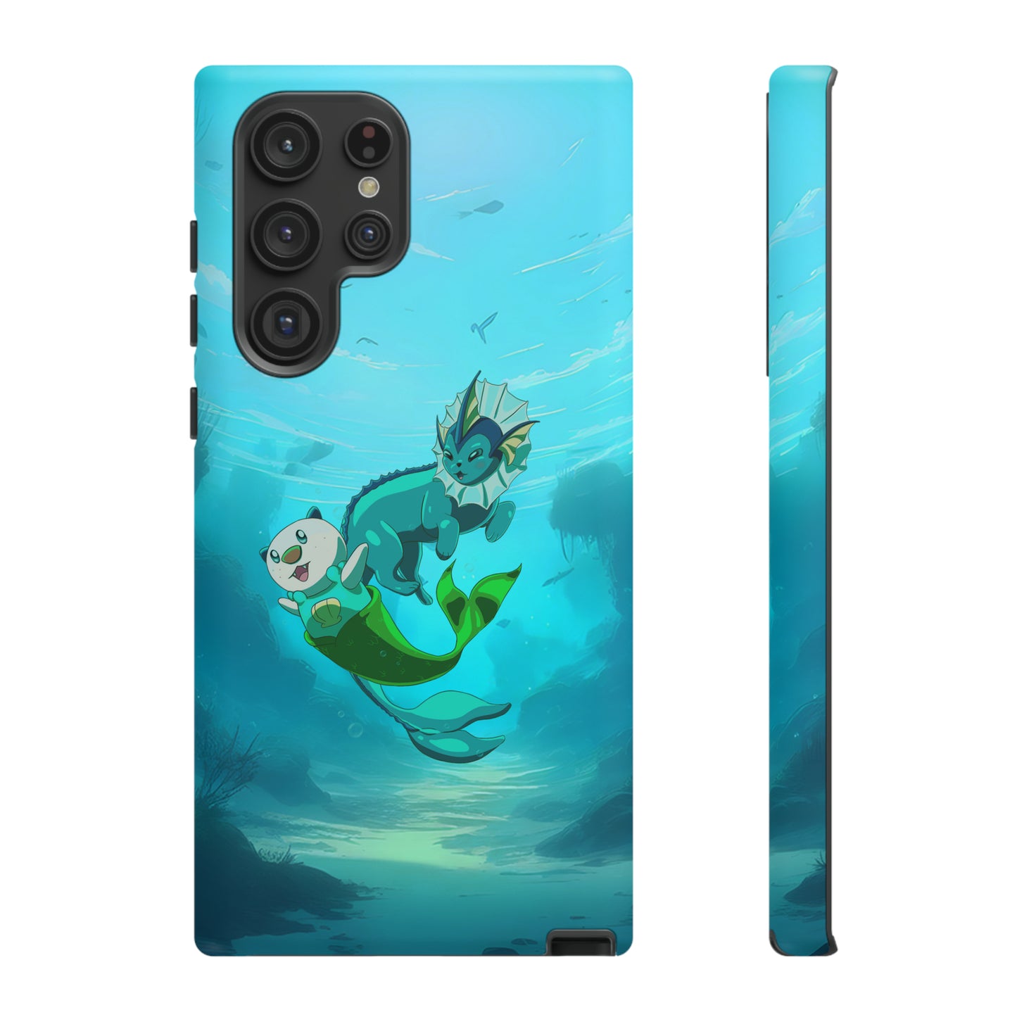 Aquatic Friends Phone Case – Oshawott & Vaporeon