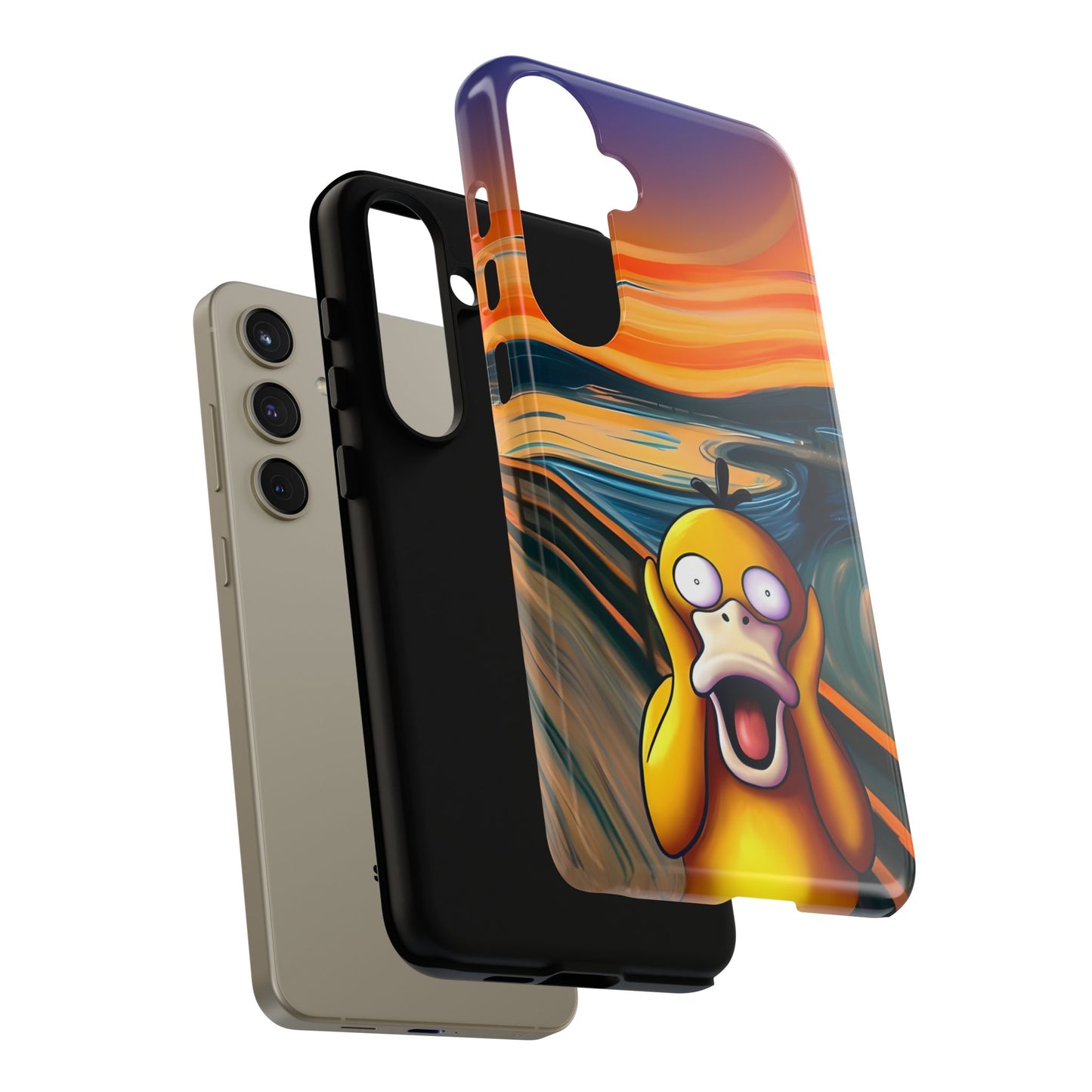 Psyduck's Scream Phone Case – A Whimsical Artistic Touch