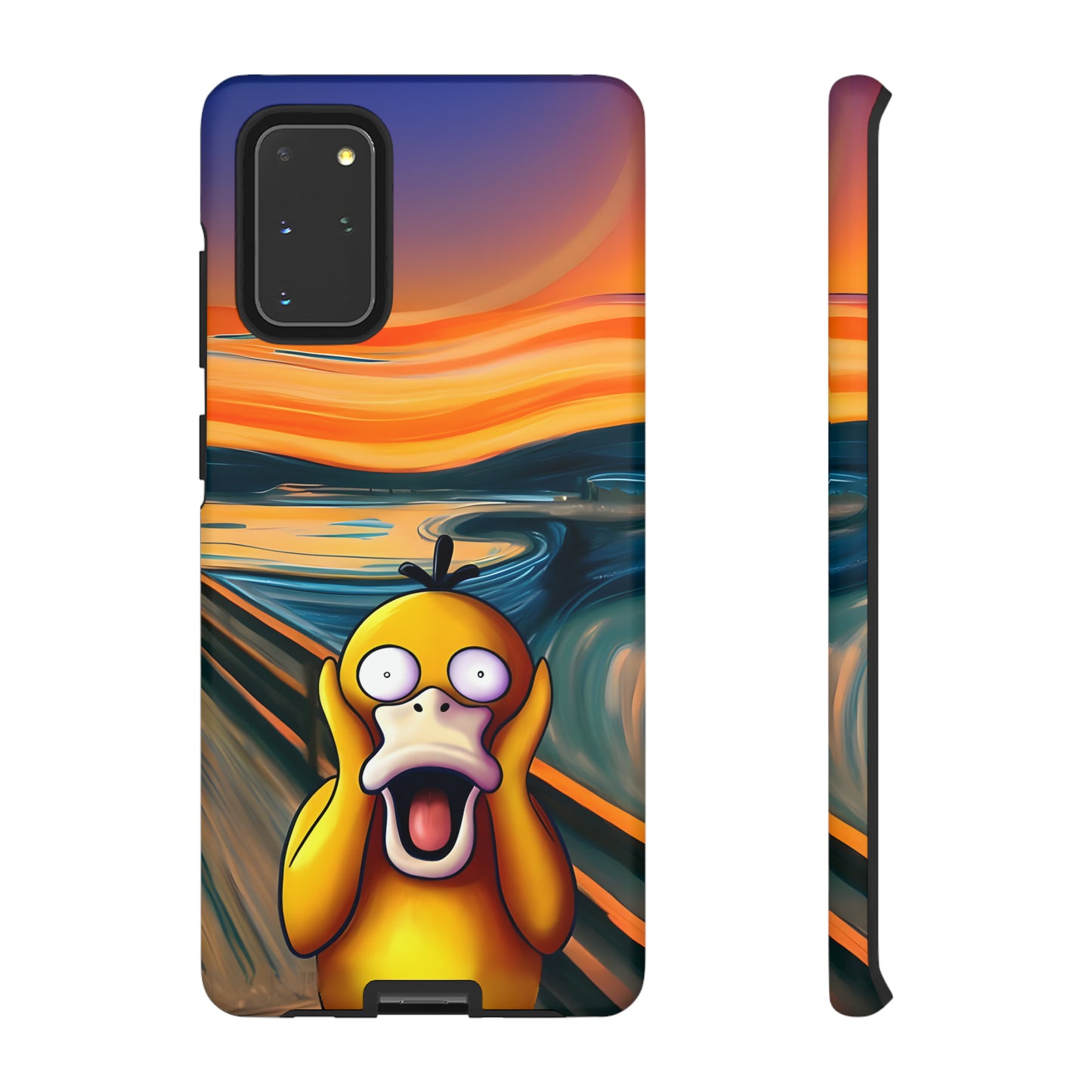 Psyduck's Scream Phone Case – A Whimsical Artistic Touch