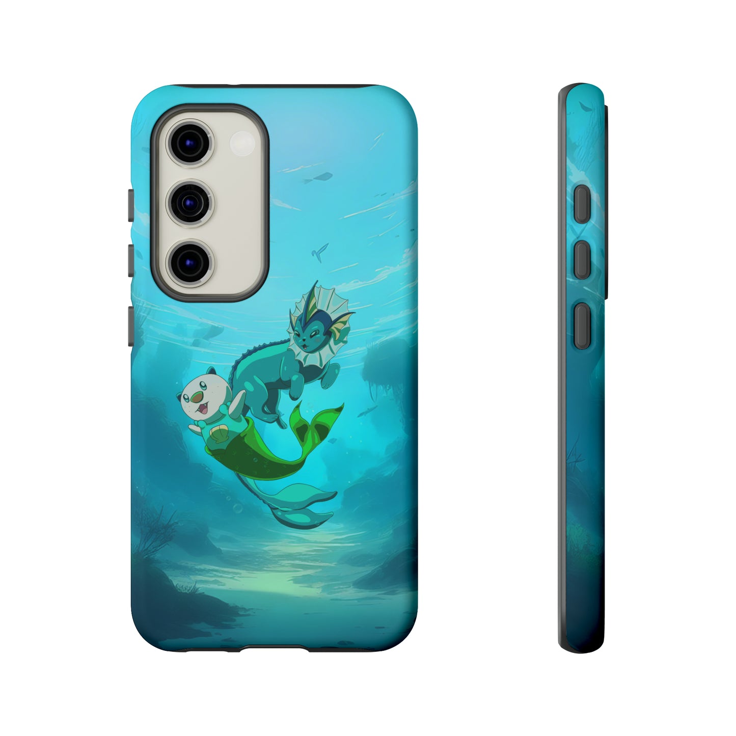 Aquatic Friends Phone Case – Oshawott & Vaporeon