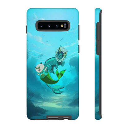 Aquatic Friends Phone Case – Oshawott & Vaporeon