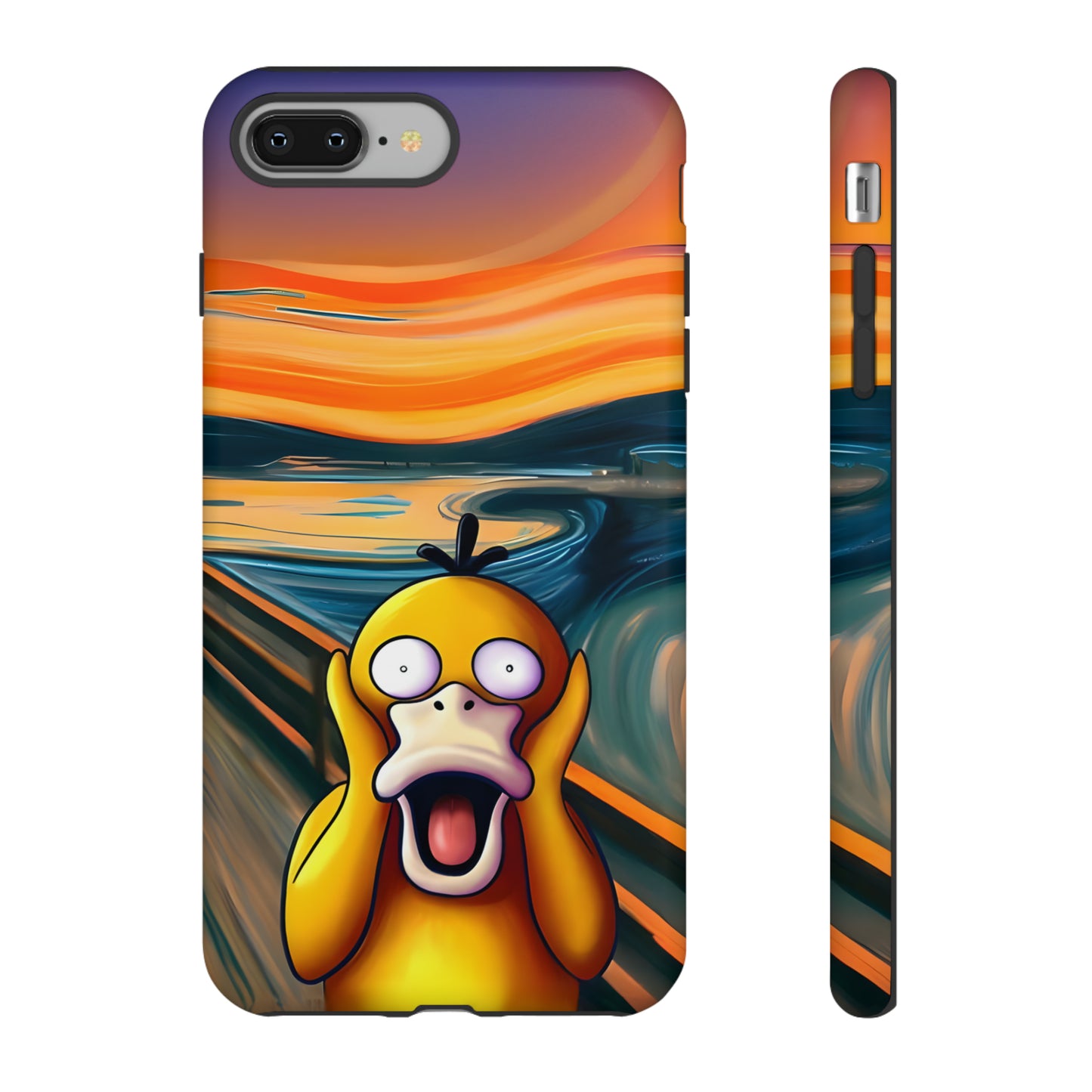 Psyduck's Scream Phone Case – A Whimsical Artistic Touch