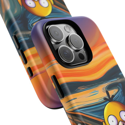 Psyduck's Scream Phone Case – A Whimsical Artistic Touch