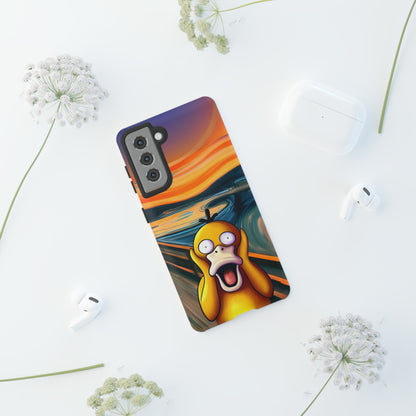 Psyduck's Scream Phone Case – A Whimsical Artistic Touch