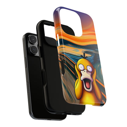 Psyduck's Scream Phone Case – A Whimsical Artistic Touch