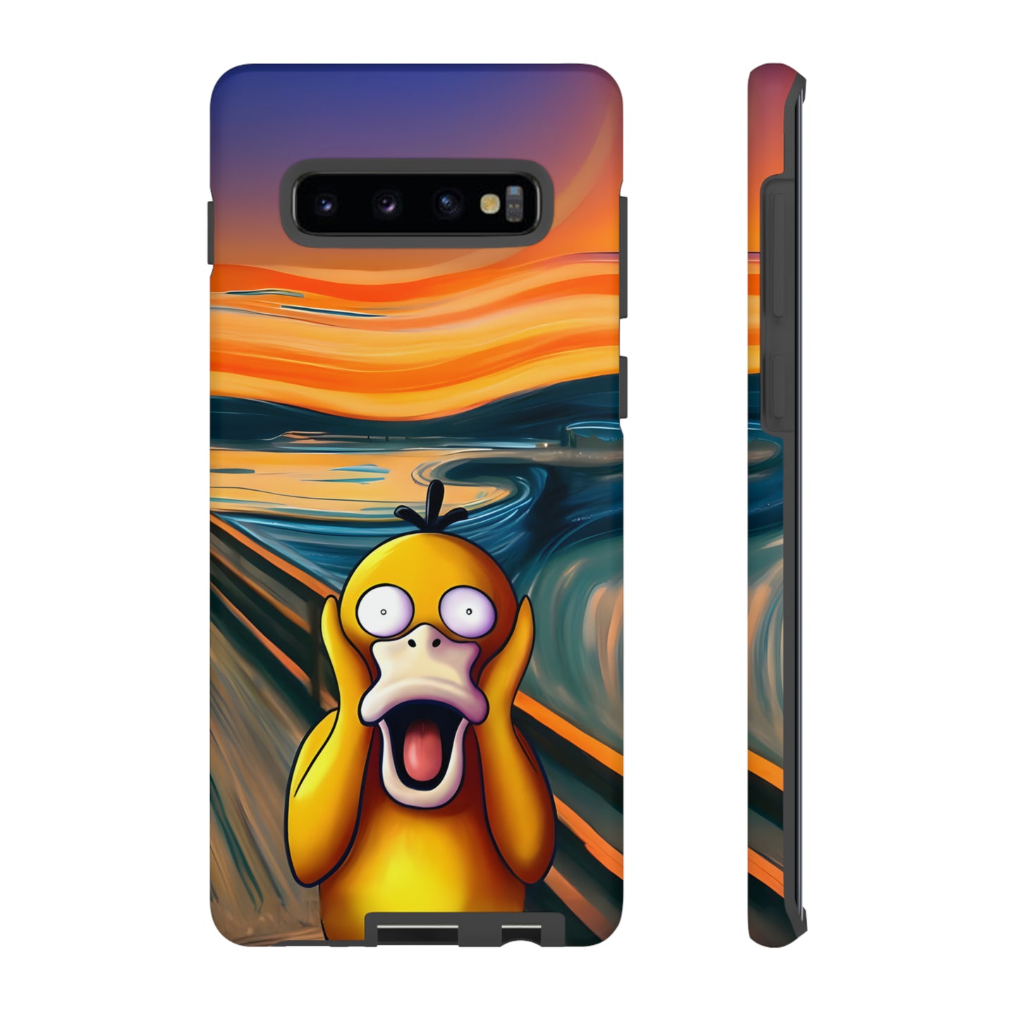 Psyduck's Scream Phone Case – A Whimsical Artistic Touch