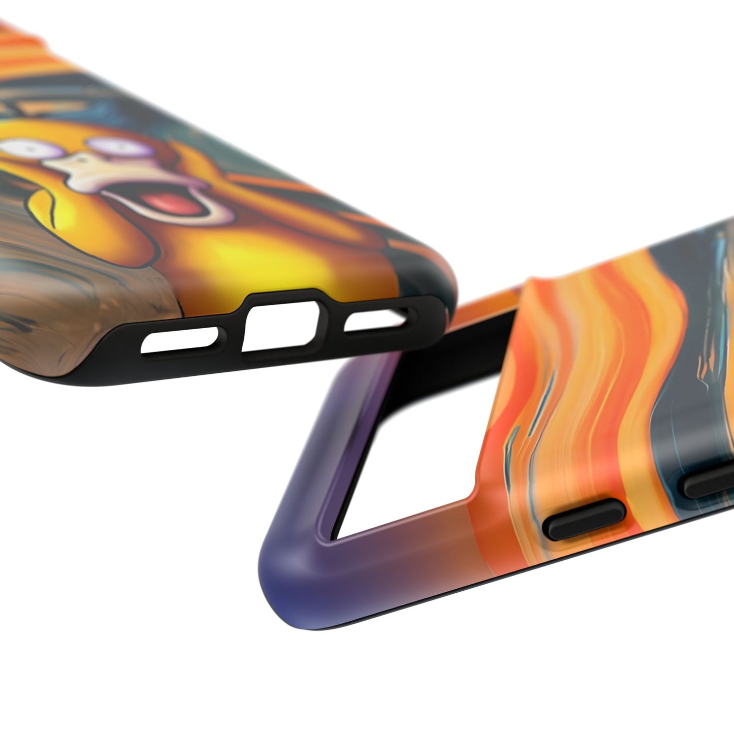 Psyduck's Scream Phone Case – A Whimsical Artistic Touch