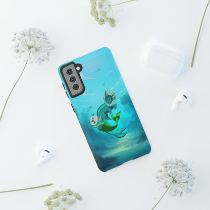 Aquatic Friends Phone Case – Oshawott & Vaporeon