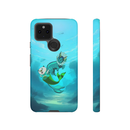 Aquatic Friends Phone Case – Oshawott & Vaporeon