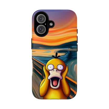 Psyduck's Scream Phone Case – A Whimsical Artistic Touch
