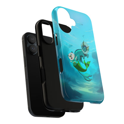 Aquatic Friends Phone Case – Oshawott & Vaporeon