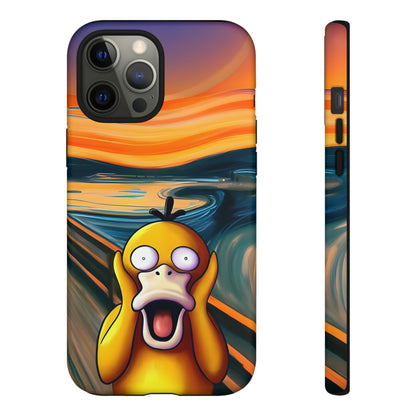 Psyduck's Scream Phone Case – A Whimsical Artistic Touch