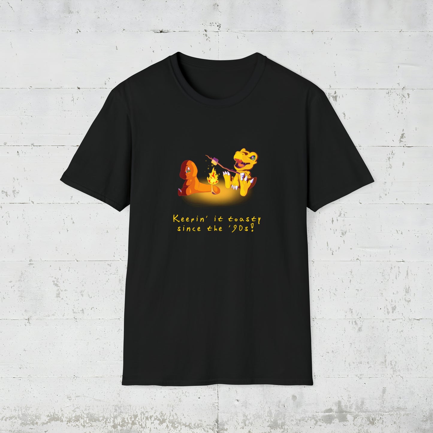 Charmander & Agumon: Keeping It Toasty Since The 90's T-Shirt