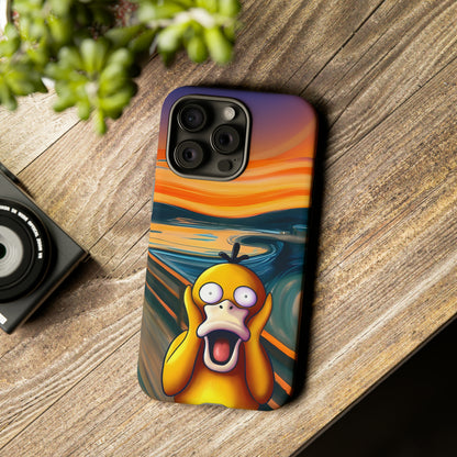 Psyduck's Scream Phone Case – A Whimsical Artistic Touch