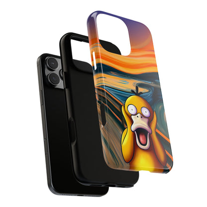 Psyduck's Scream Phone Case – A Whimsical Artistic Touch