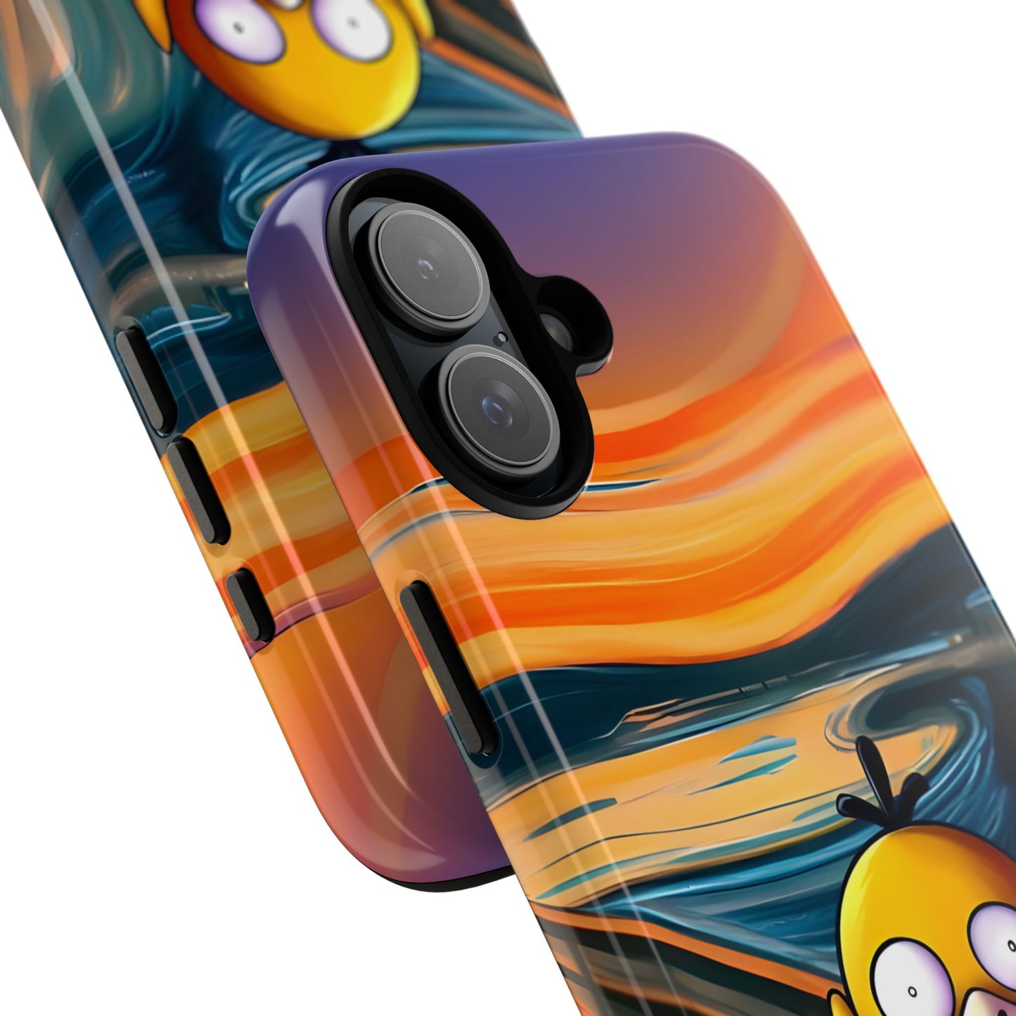 Psyduck's Scream Phone Case – A Whimsical Artistic Touch
