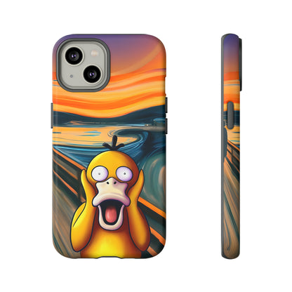 Psyduck's Scream Phone Case – A Whimsical Artistic Touch