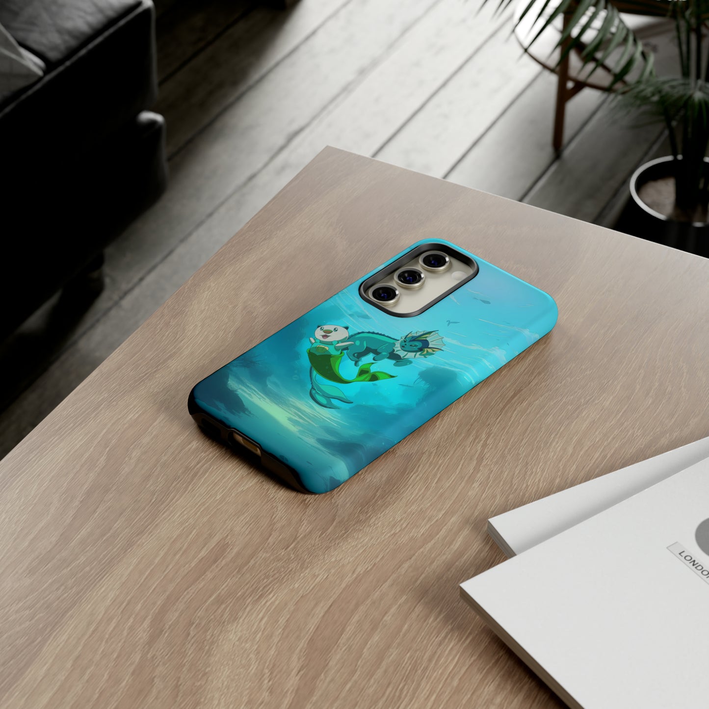 Aquatic Friends Phone Case – Oshawott & Vaporeon