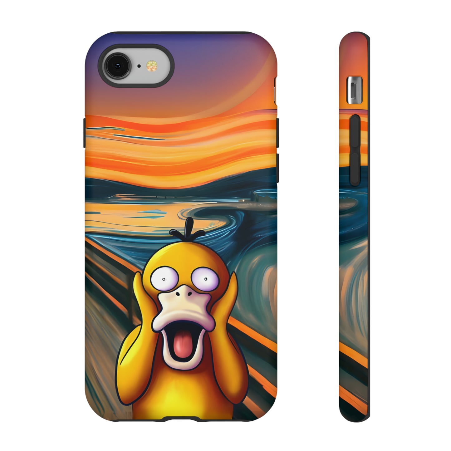 Psyduck's Scream Phone Case – A Whimsical Artistic Touch