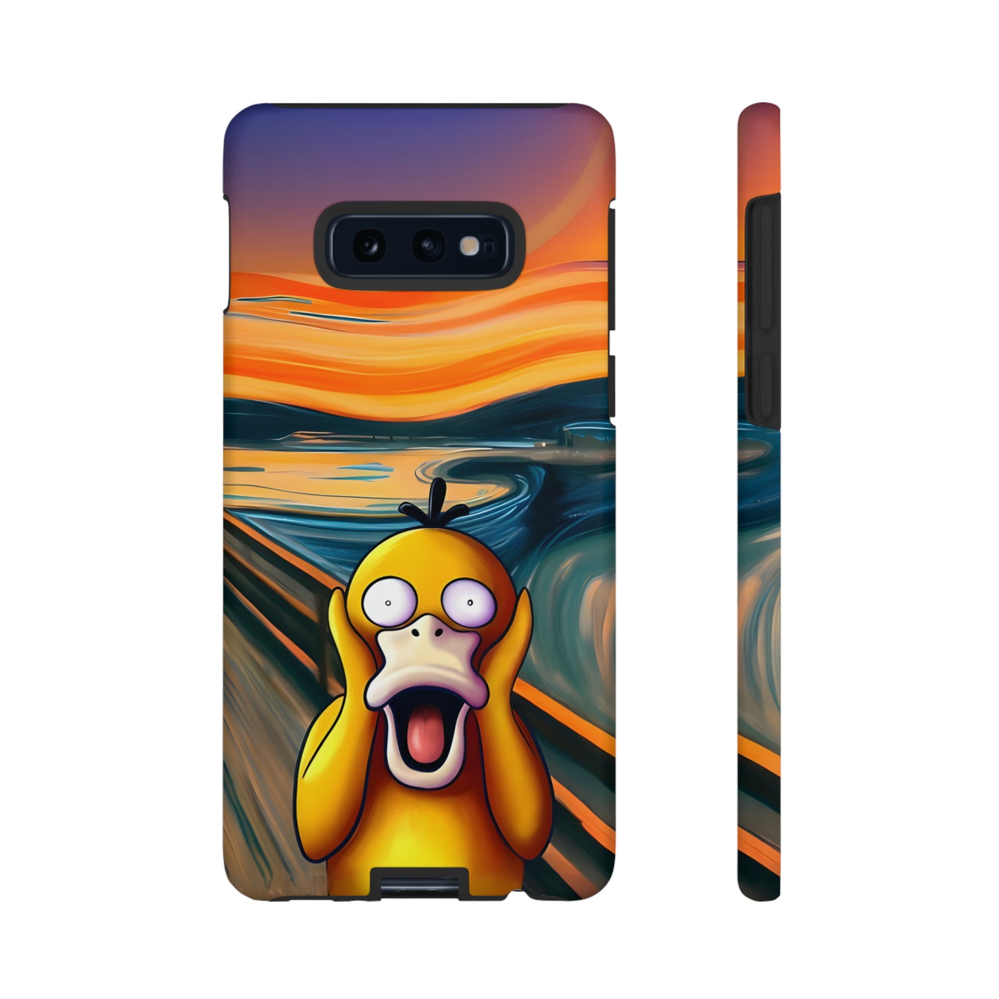 Psyduck's Scream Phone Case – A Whimsical Artistic Touch