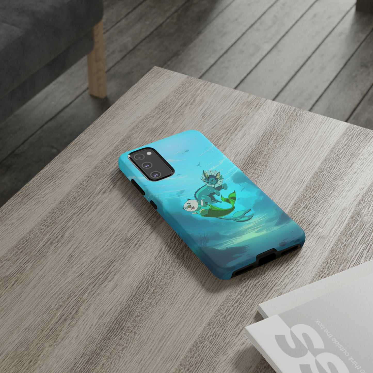 Aquatic Friends Phone Case – Oshawott & Vaporeon