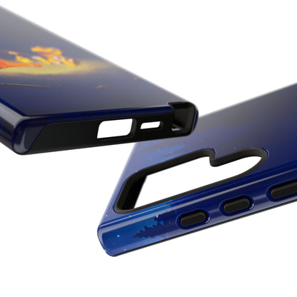 Blazing Friendship: Agumon & Charmander Phone Case