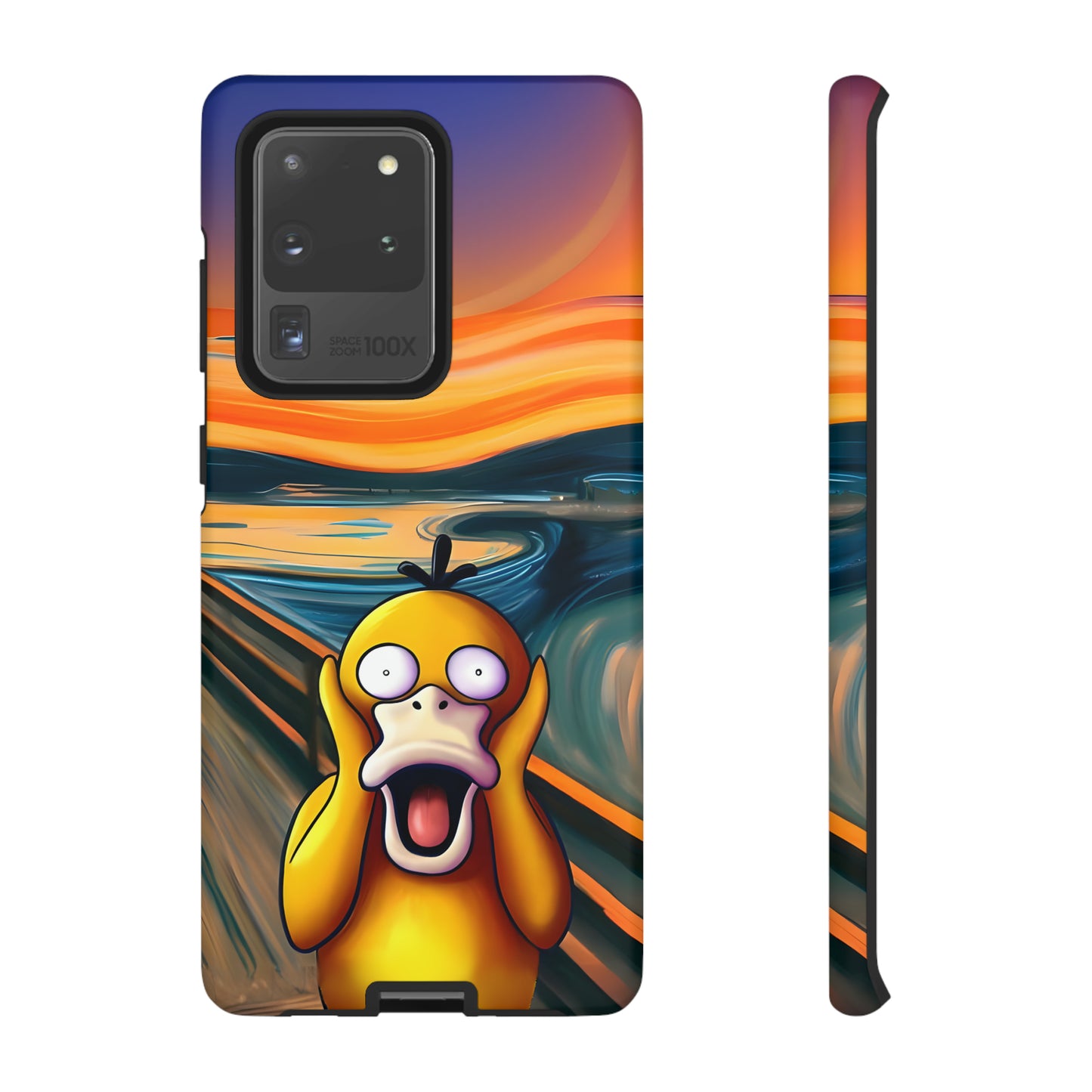 Psyduck's Scream Phone Case – A Whimsical Artistic Touch